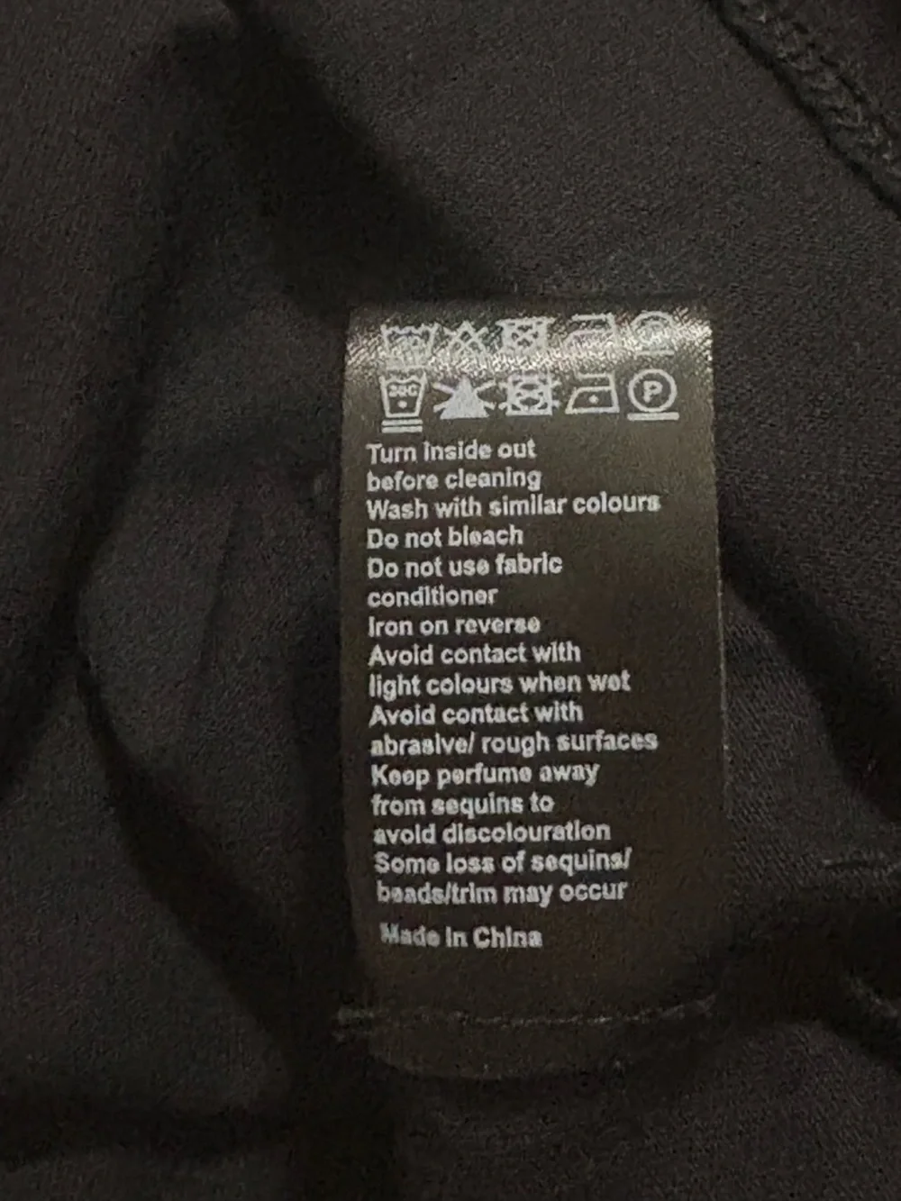 ME+EM Sequin Mixed Media Layering Shirt - Black Sz 12 - Picture 15 of 16
